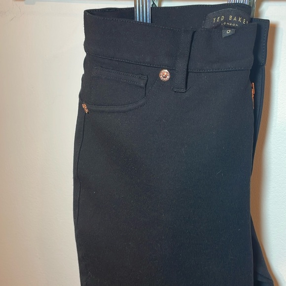 Ted Baker Strenti Skinny Zip Cuff Ponti Jeggings - Picture 8 of 9